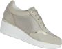 GEOX Ilde Sneakers Light Taupe Beige Dames - Thumbnail 11