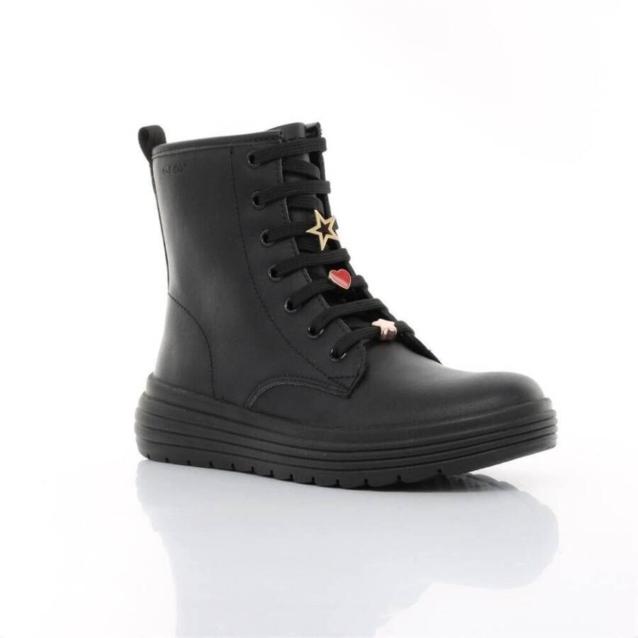 Geox Lace-up Boots Zwart Dames - Foto 6