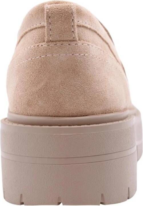 Geox Comfortabele Stijlvolle Loafers voor Vrouwen Beige Dames