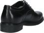 Geox Klassieke Formele Ademende Leren Derby Schoenen Black Heren - Thumbnail 12