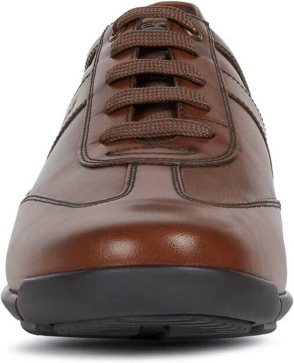 Geox Edgware cognac flats schoenen Bruin Heren