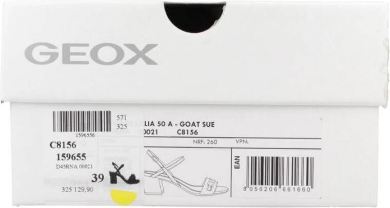 Geox Elegante Gekruiste Band Sandalen