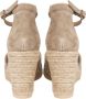 Geox Elegante Sleehak Espadrilles Beige Dames - Thumbnail 2