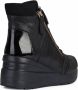 Geox Stijlvolle Lace-up Laarzen Zosma Black Dames - Thumbnail 8