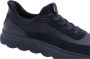 GEOX U Spherica Plus A herensneaker slip-on schoenen U56MPA 08522 Blauw - Thumbnail 2