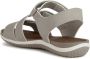 Geox Flat Sandals Beige Dames - Thumbnail 3