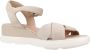 Geox Comfortabele platte sandalen voor vrouwen Beige Dames - Thumbnail 5