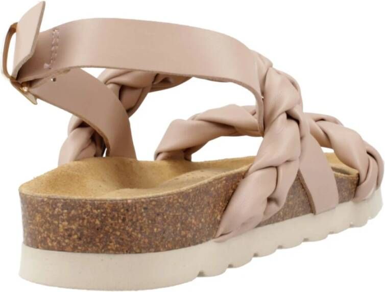 Geox Flat Sandals Beige Dames