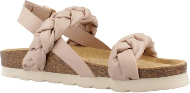 Geox Flat Sandals Beige Dames