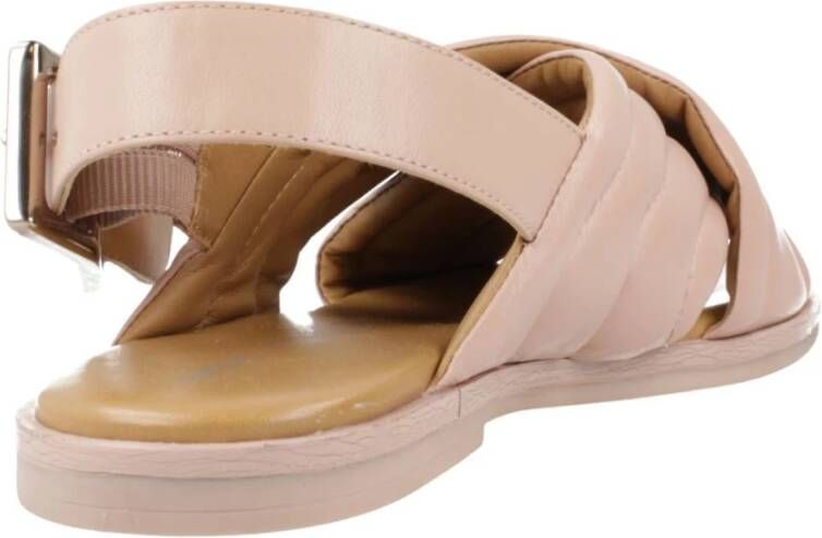 Geox Flat Sandals Beige Dames