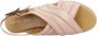 Geox Stijlvolle Platte Sandalen Beige Dames - Thumbnail 8