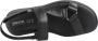 Geox Comfortabele platte sandalen voor vrouwen Black Dames - Thumbnail 8