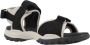 Geox Comfortabele platte sandalen voor vrouwen Black Dames - Thumbnail 5