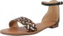 Geox Stijlvolle platte sandalen voor vrouwen Black Dames - Thumbnail 3