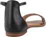 Geox Stijlvolle platte sandalen voor vrouwen Black Dames - Thumbnail 4