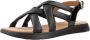 Geox Stijlvolle platte sandalen voor vrouwen Black Dames - Thumbnail 3