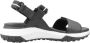 Geox Zwarte platte sandalen voor vrouwen Black Dames - Thumbnail 15