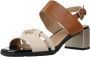 Geox Flat Sandals Brown Dames - Thumbnail 2