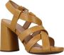 Geox Flat Sandals Brown Dames - Thumbnail 5