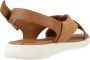 Geox Stijlvolle platte sandalen voor vrouwen Brown Dames - Thumbnail 5