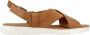 Geox Stijlvolle platte sandalen voor vrouwen Brown Dames - Thumbnail 6