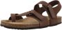 Geox Flat Sandals Brown Dames - Thumbnail 2