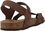 Geox Flat Sandals Brown Dames - Thumbnail 4