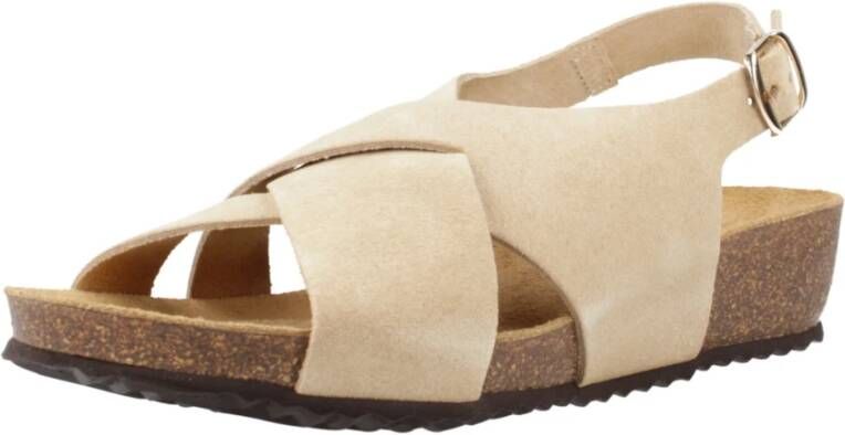 Geox Flat Sandals Brown Dames