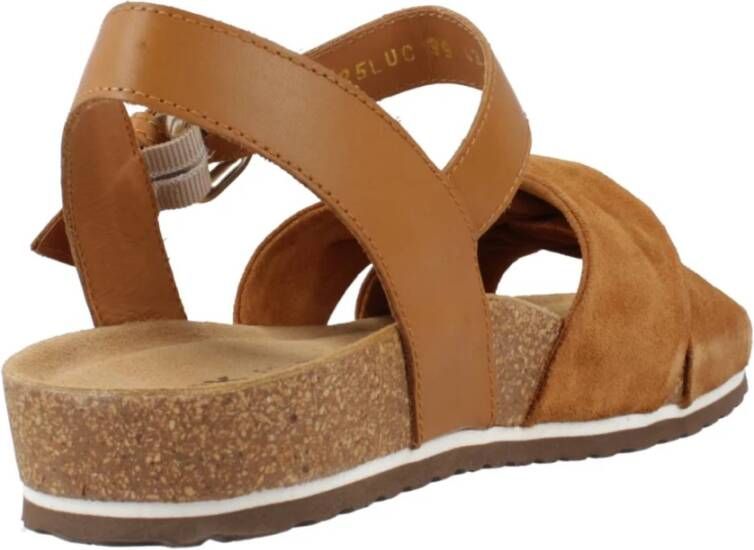 Geox Flat Sandals Brown Dames