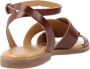 Geox Flat Sandals Brown Dames - Thumbnail 3