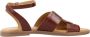 Geox Flat Sandals Brown Dames - Thumbnail 4