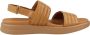 Geox Stijlvolle platte sandalen voor vrouwen White Dames - Thumbnail 5