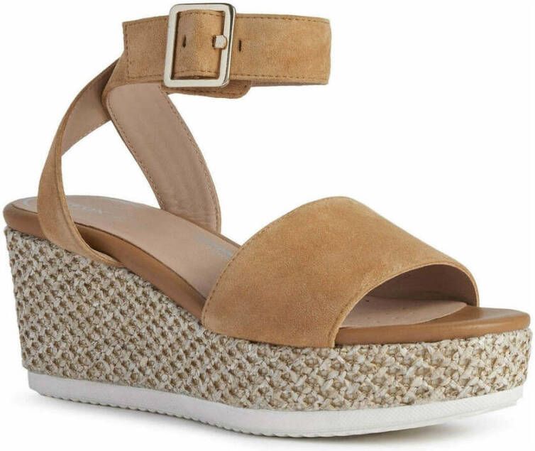 Geox Flat Sandals Bruin Dames