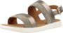 Geox Stijlvolle Platte Sandalen voor Vrouwen Gray Dames - Thumbnail 5