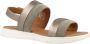 Geox Stijlvolle Platte Sandalen voor Vrouwen Gray Dames - Thumbnail 8