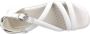 Geox Stijlvolle Platte Sandalen voor Vrouwen White Dames - Thumbnail 8
