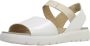 Geox Comfortabele platte sandalen voor vrouwen White Dames - Thumbnail 3