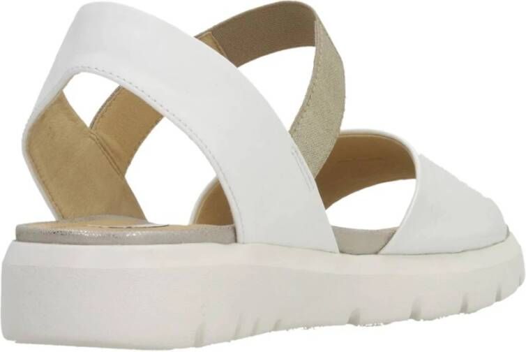 Geox Flat Sandals White Dames