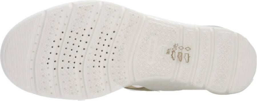 Geox Flat Sandals White Dames