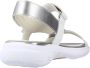Geox Comfortabele platte sandalen voor vrouwen White Dames - Thumbnail 4