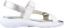 Geox Comfortabele platte sandalen voor vrouwen White Dames - Thumbnail 5