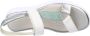 Geox Comfortabele platte sandalen voor vrouwen White Dames - Thumbnail 8