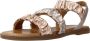 Geox Stijlvolle Platte Sandalen voor Vrouwen Yellow Dames - Thumbnail 4
