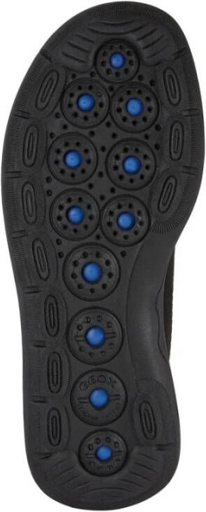 Geox Flat Sandals Zwart Dames