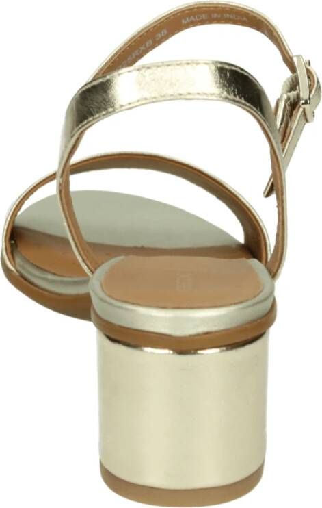 Geox Gouden Sandaal met G Breedte