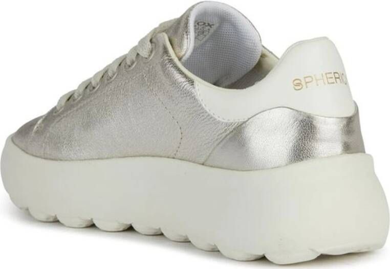 Geox Gouden Sneakers Ec4.1 voor Vrouwen Gray Dames
