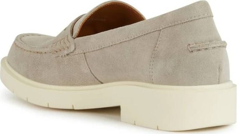 Geox Grijze Loafers voor Vrouwen Gray Dames