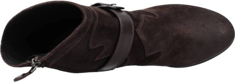 Geox Elegant Heeled Boots Black Dames