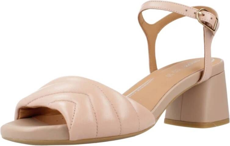 Geox High Heel Sandals Beige Dames