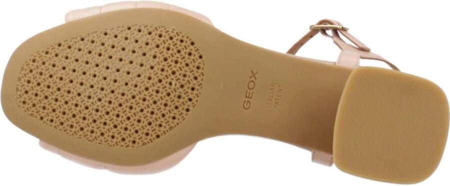 Geox High Heel Sandals Beige Dames